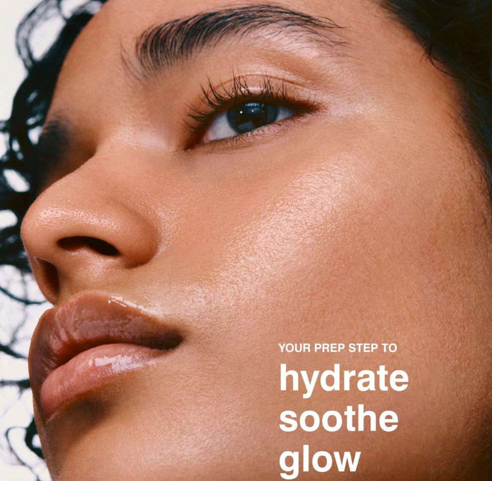 Rhode milky texture pouring from dropper highlighting fast absorption benefit