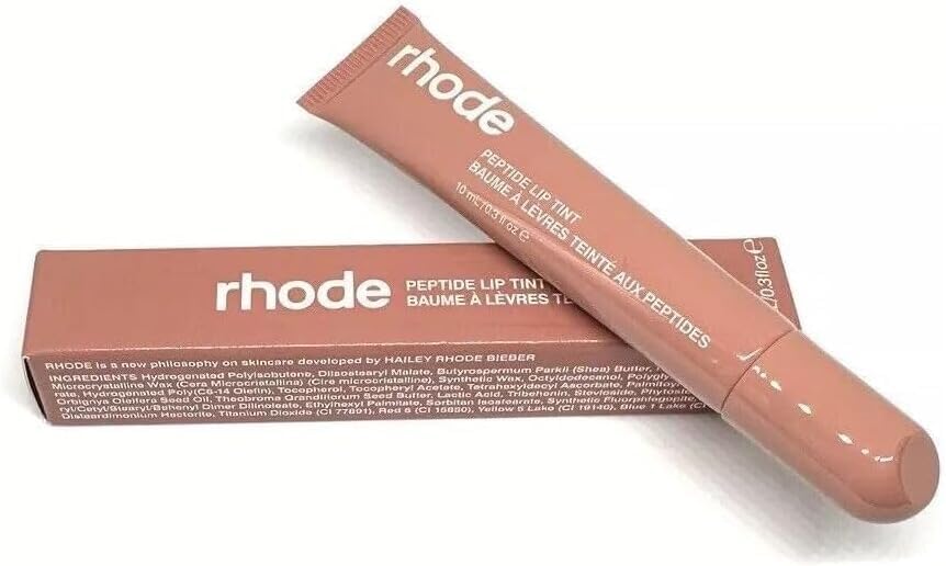 Rhode front tube showing Toast shade and compact travel-ready size