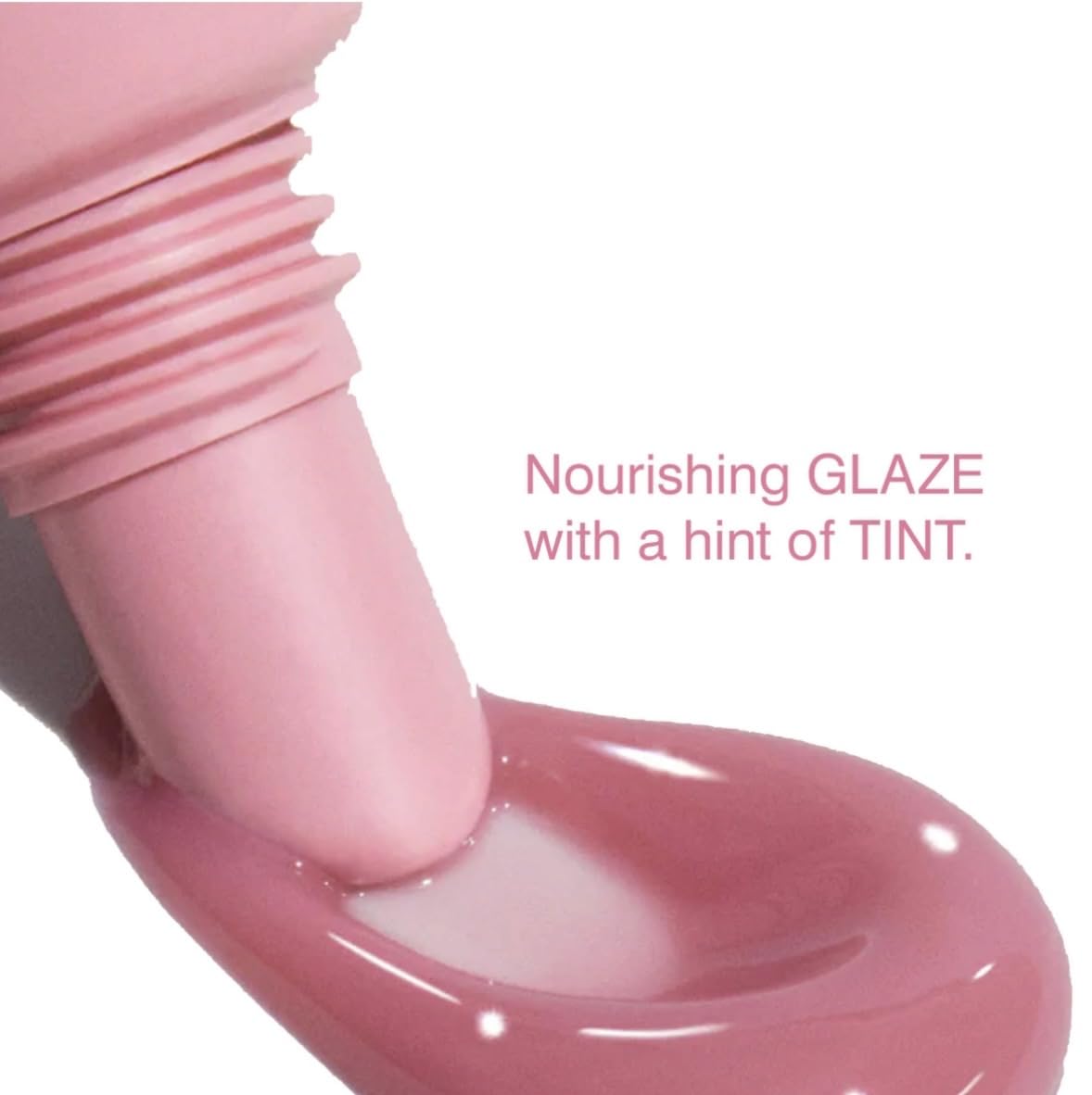 Rhode lip tint wand and applicator close-up showing precise, easy application benefit