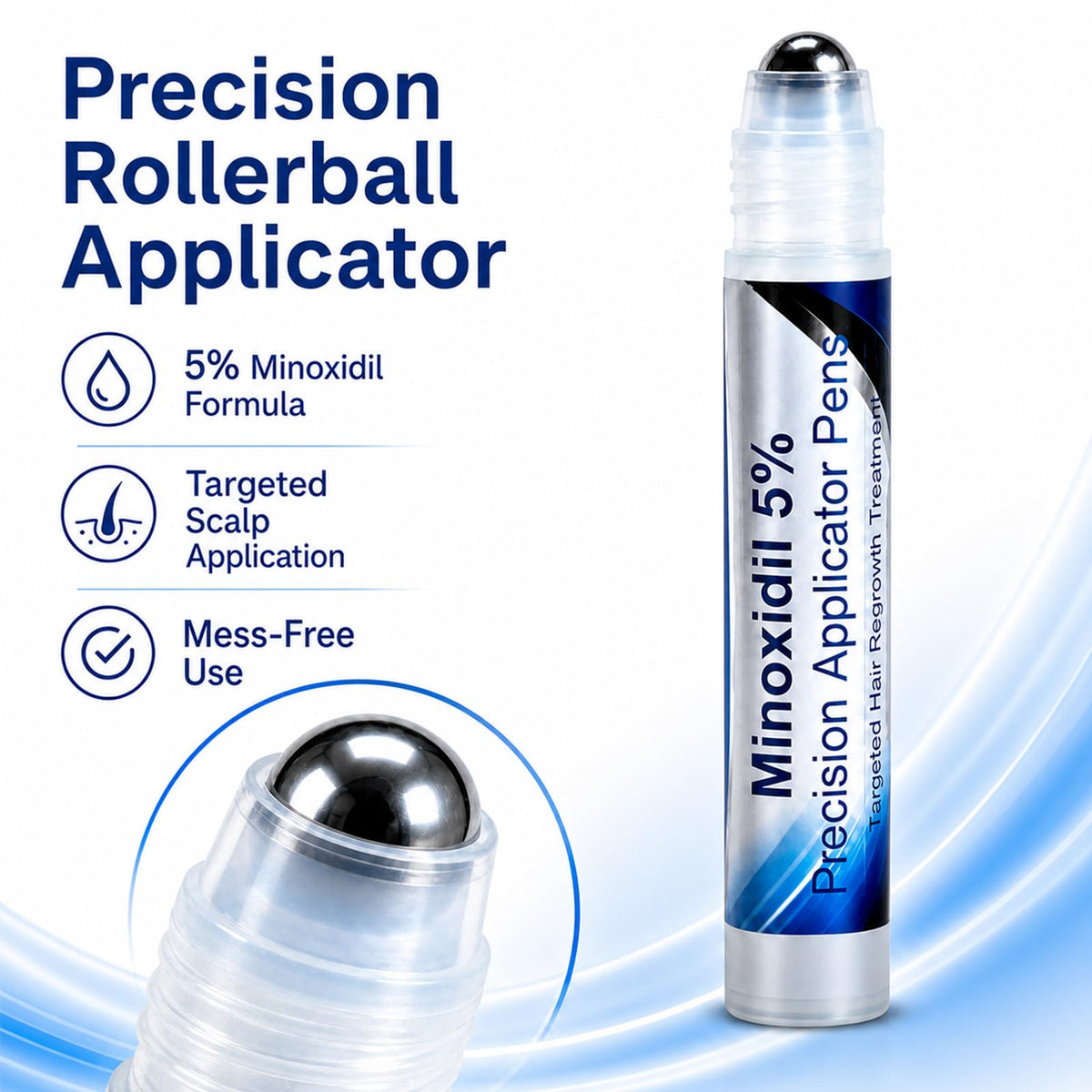 RHRTTUE serum droplet texture on skin showing easy absorption benefit