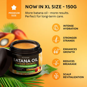 RICHGRAND creamy Batana butter texture close-up for deep hydration