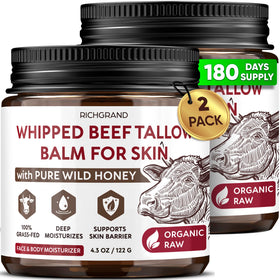 RICHGRAND front packaging showing two jars and clean branding, highlights value