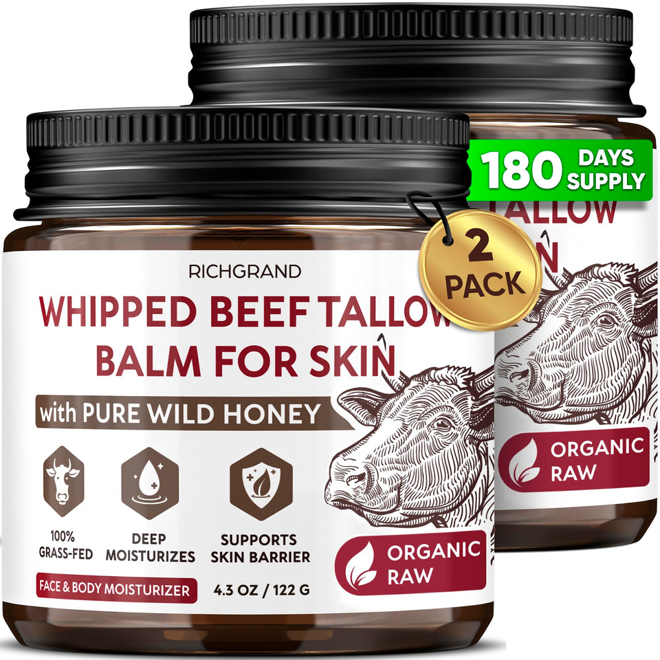RICHGRAND front packaging showing two jars and clean branding, highlights value