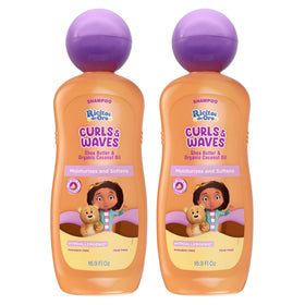 Ricitos de Oro front packaging showing product benefits and kid-friendly design