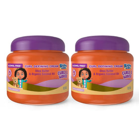 Ricitos de Oro front packaging showing product benefits and 2-pack convenience