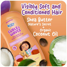Ricitos de Oro shea and coconut ingredients highlighting moisturizing benefits