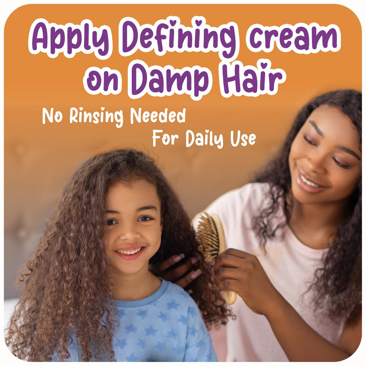Ricitos de Oro styled curls in lifestyle scene showing defined frizz-free bounce