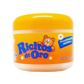 Ricitos de Oro gel texture close-up highlighting smooth non-greasy finish