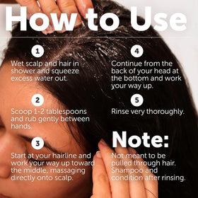 Rida Hair Research Institute clean scalp and hair after rinsing for refreshed feel
