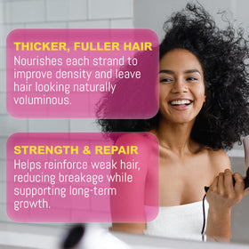 rida hair research institute before and after texture improvement result