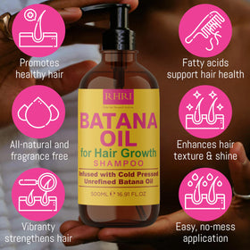 rida hair research institute pump detail for easy dispensing benefit