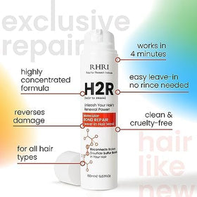 Rida Hair Research Institute before and after comparison showing visible repair