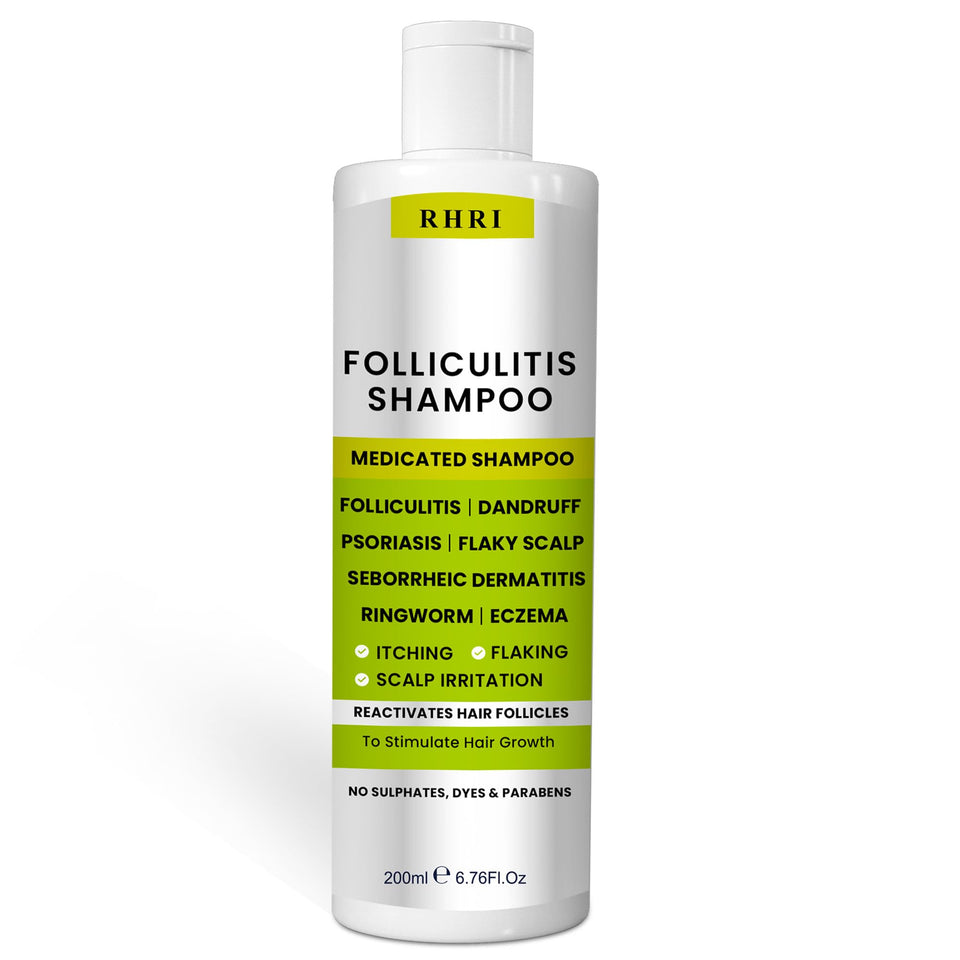 Rida Hair Research Institute front bottle showing label and benefits
