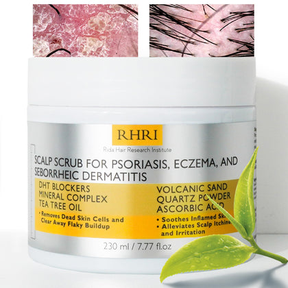 Rida Hair front packaging shows product and benefits clearly for quick identification