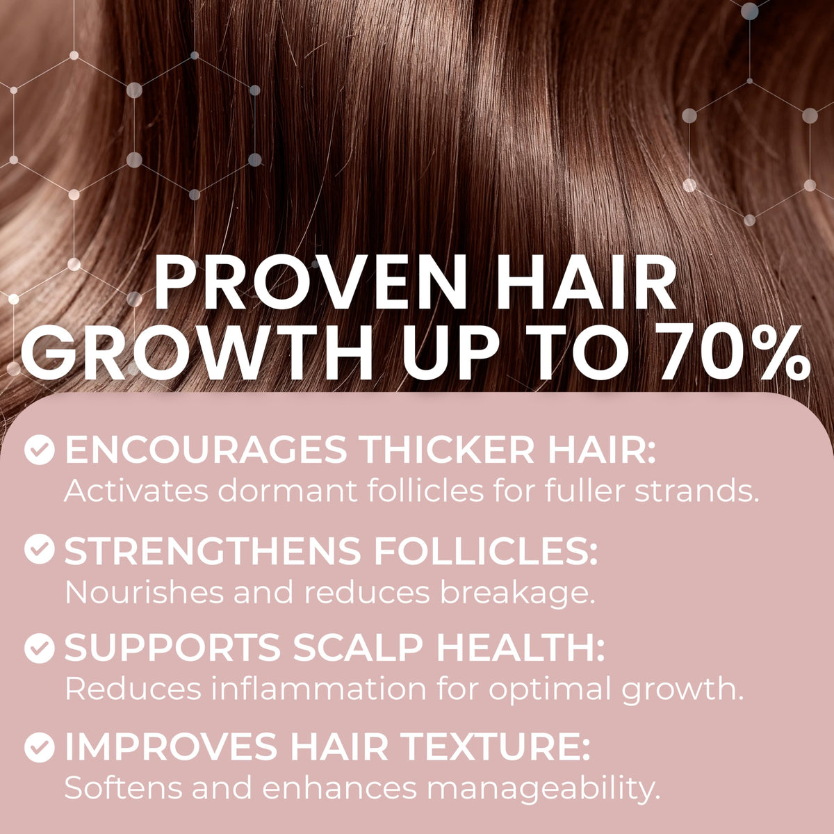 Rida Hair product label close-up showing key claims and ingredient focus for informed choice