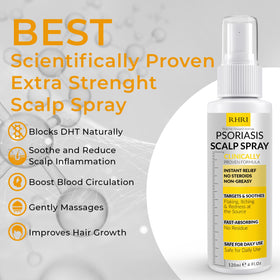Rida Hair Research Institute product texture on skin illustrating quick absorption