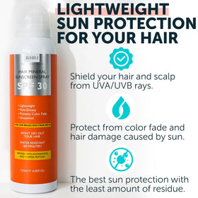 Rida Hair Research Institute aerosol nozzle detail demonstrating smooth even coverage