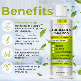 Rida Hair Research Institute herbal extracts close-up highlighting calming benefits