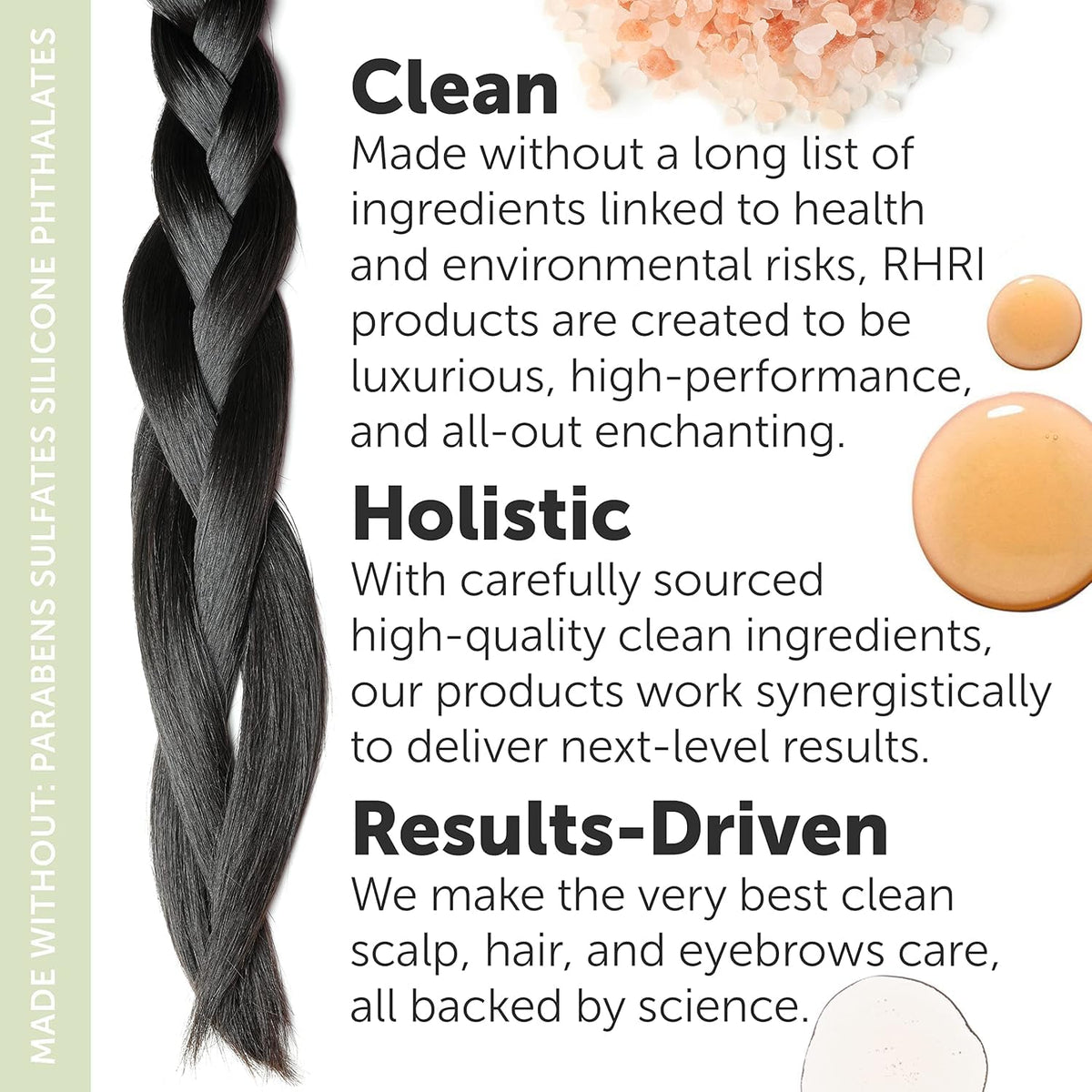 Rida Hair Research Institute on bathroom shelf in lifestyle setting for routine use