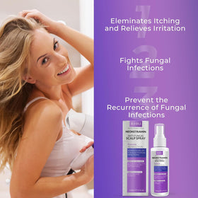 Rida Hair Research Neoketramin on bathroom shelf portraying routine scalp care