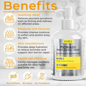Rida Hair Research Institute cream texture close-up showing rich moisturization