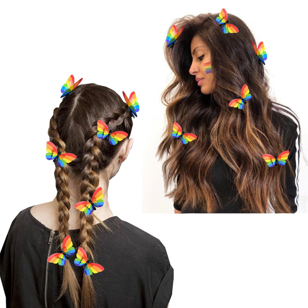 RIHDXCH festival outfit with clips showing celebratory look and vibrant accent