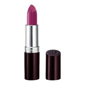 Rimmel close-up of lipstick texture revealing creamy shimmer and smooth glide