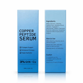 Rimyoi product with ingredient graphic illustrating GHK-Cu concentration