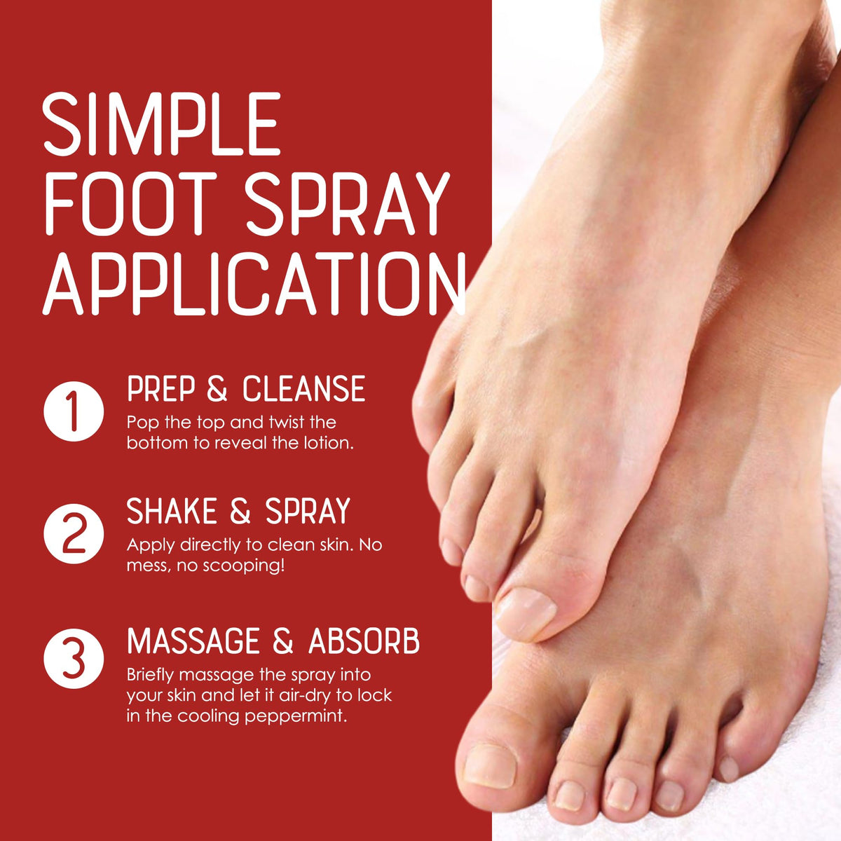 Rinse Bath & Body spray action releasing fine mist for instant cooling refreshment