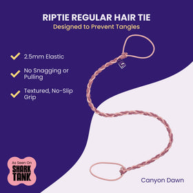 Rip Tie close-up of nylon texture displaying smooth, tangle-free surface