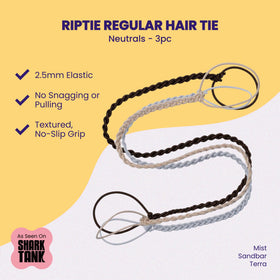 Rip Tie close-up nylon texture highlighting smooth finish and gentle grip