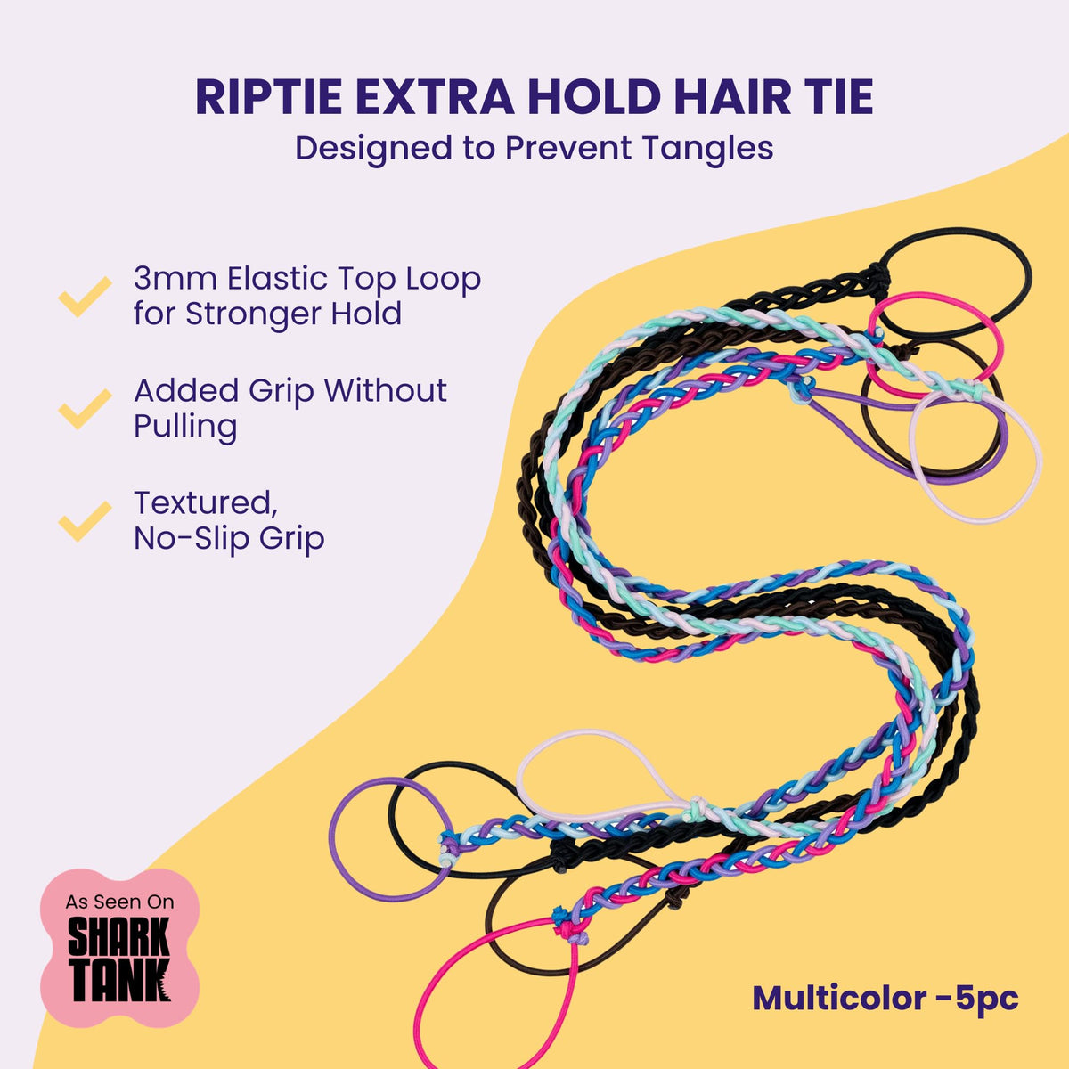 Rip Tie close-up of nylon texture highlighting smooth no-snag finish