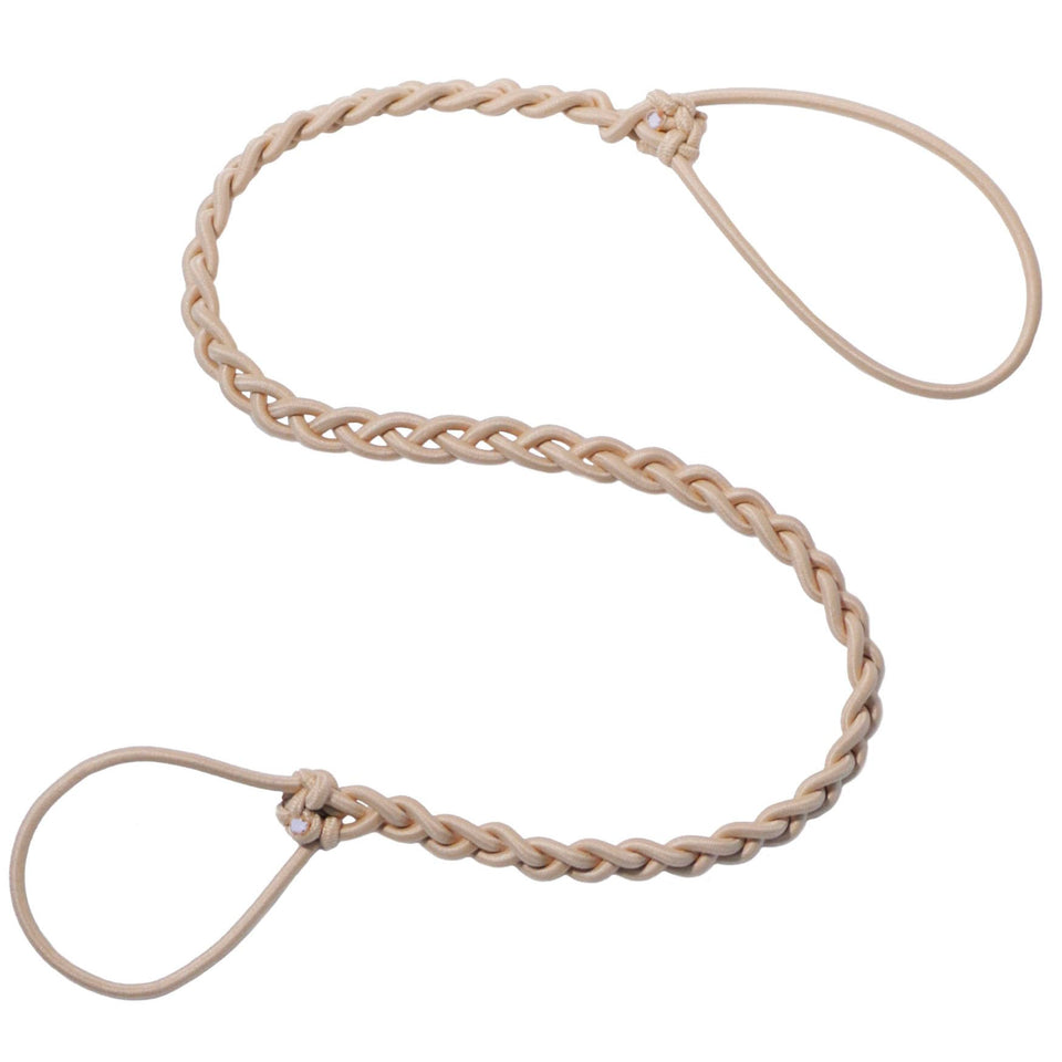 Rip Tie front view showing Sandbar color and tidy loop, secure hold