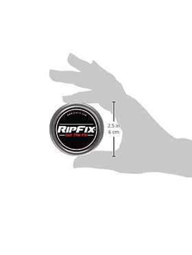 Climber using RipFix on hands showing on-route care to maintain grip