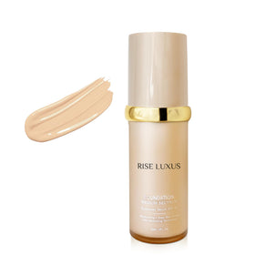 Rise Luxus front packaging showing bottle and label for practical use