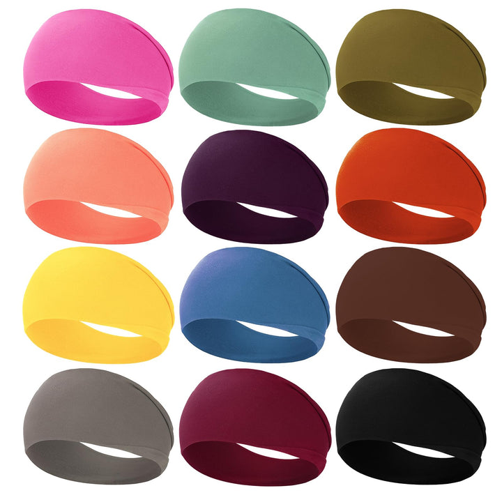 RITOPER front view of headband pack showing colors and fit benefits