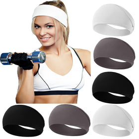 RITOPER front view wide headband showing full coverage and secure fit