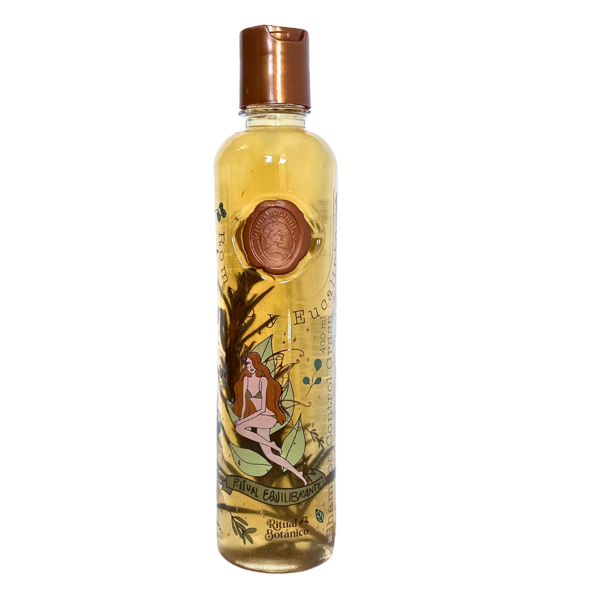 Ritual Botanico front bottle showing rosemary and eucalyptus for oil control