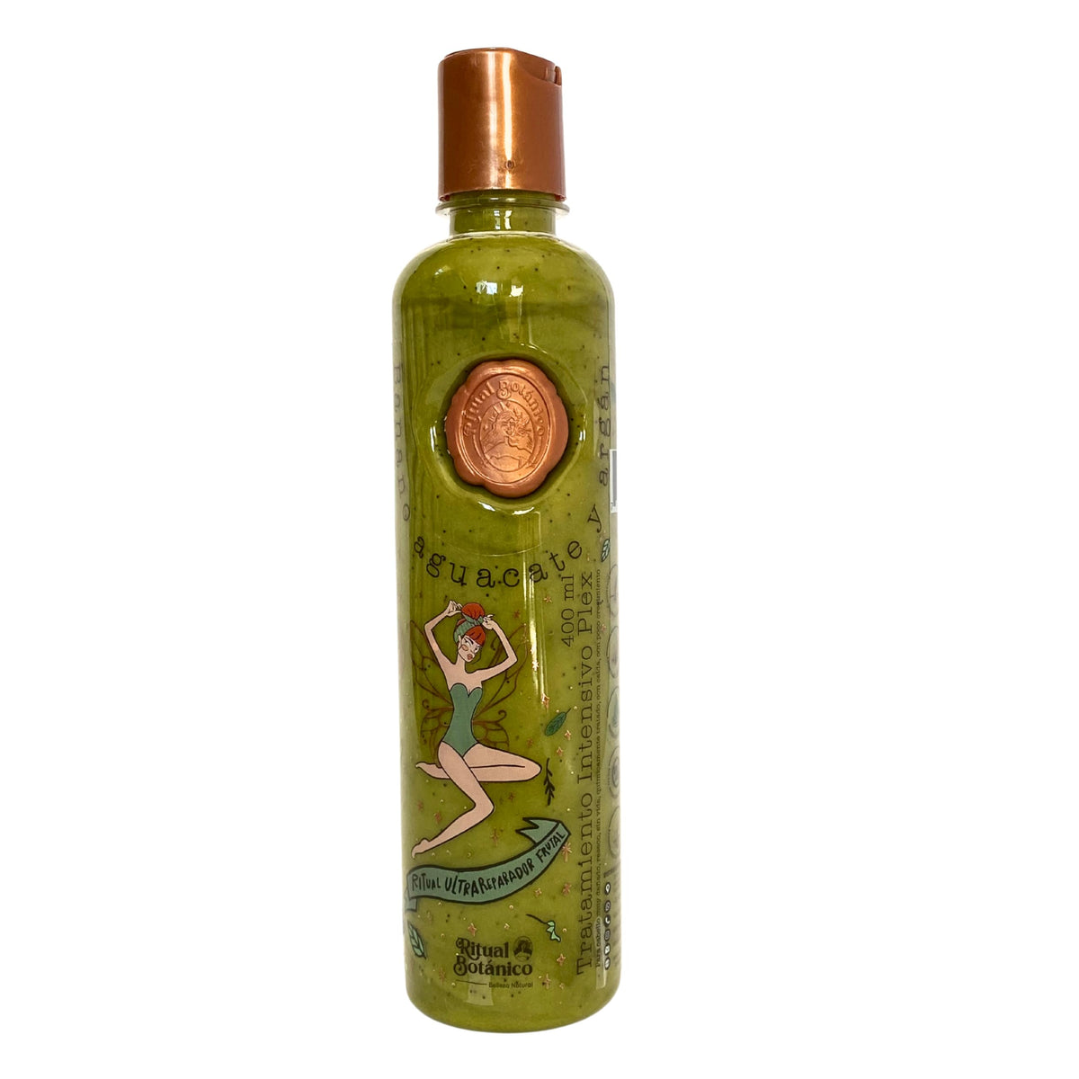 Ritual Botanico front label showing product name and 400 ml size, clear authenticity