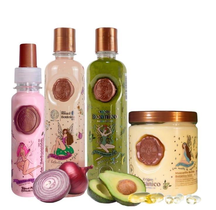 RITUAL BOTANICO front packaging showing full four-product kit benefits