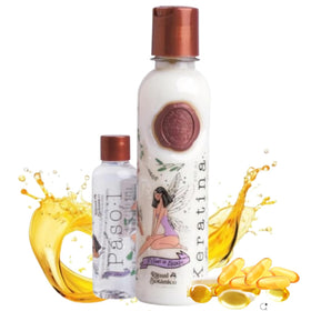 Ritual Botánico front packaging showing 250 ml bottle and benefits