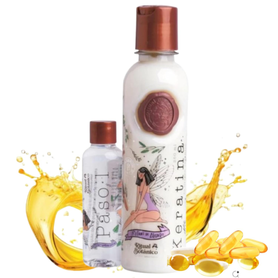 Ritual Botánico front packaging showing 250 ml bottle and benefits