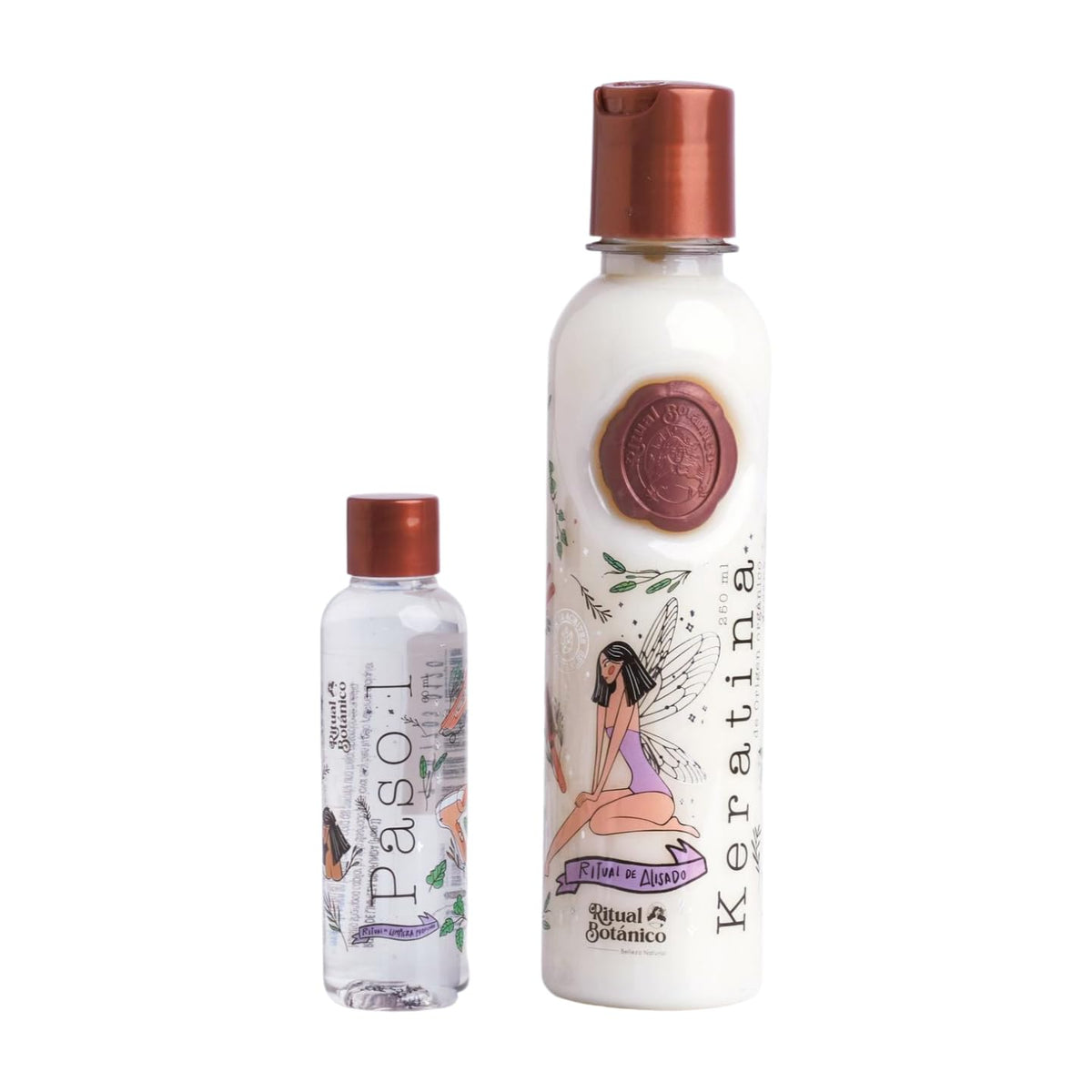 Ritual Botánico in salon setting with stylist for professional finish benefit
