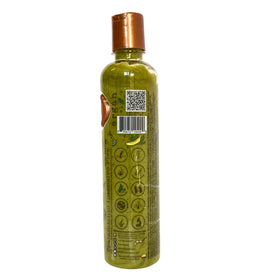 Ritual Botanico cream texture pouring from bottle, shows rich hydration benefit