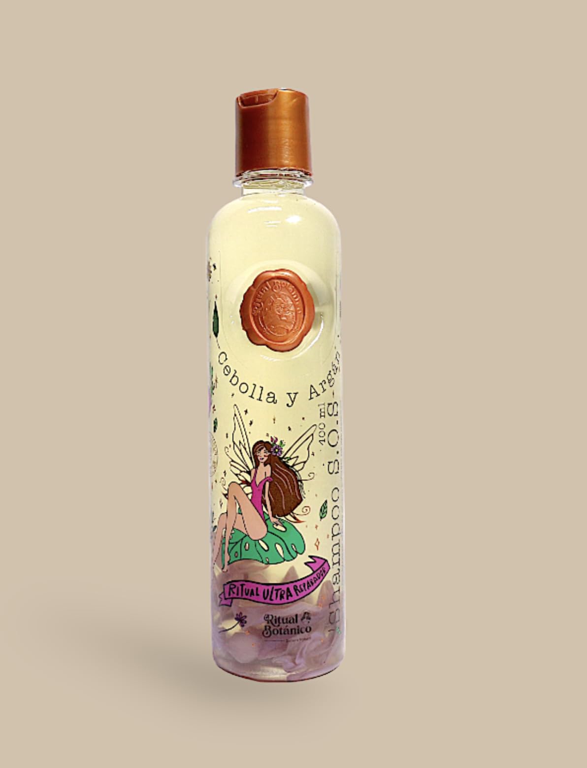 Ritual Botanico shampoo foam texture showing gentle lather and hydration