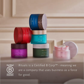 RITUALS product on bathroom vanity creating a calming skincare routine benefit