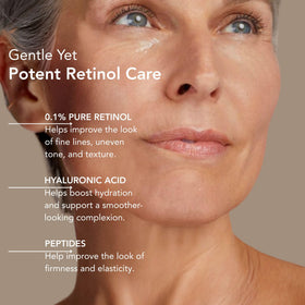 Riversol neck cream texture closeup highlighting creamy hydrating formula benefit