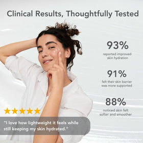 Riversol label close-up showing dermatologist-developed formula and ingredient clarity benefit