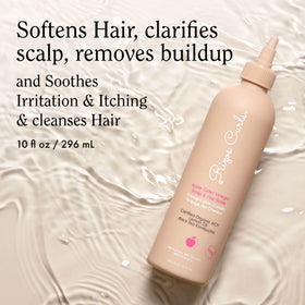 Rizos Curls close-up of rinse texture highlighting gentle formula