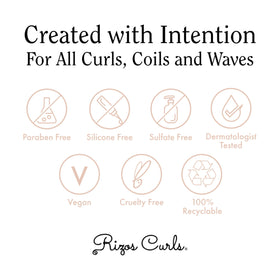 Rizos Curls used on curly hair in natural setting improving manageability